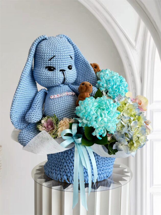 newborn flower arrangement