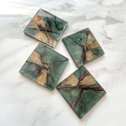 Modern art - coasters for glasses or cups