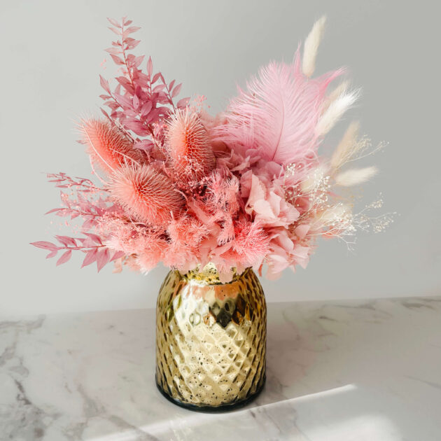 ForYou - flowers & decor ⇨ Preserved flower arrangement "Pink Flamingo" - 4